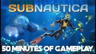 Subnautica | 50 Minutes Of Gameplay | No Commentary | PS4 PRO