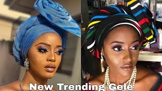 BEGINNERS/ HOW TO TIE SIMPLEST TRENDING GELE FOR BEGINNERS | How to Tie Gele | Ocube Glamour