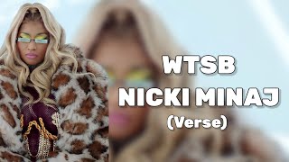 Nicki Minaj - What that Speed Bout!? (Verse) (HD) (lyris)