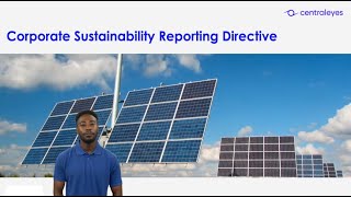 What is Corporate Sustainability Reporting Directive | Centraleyes