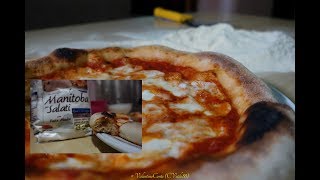 Pizza con Farina di Manitoba 75 % di idratazione