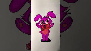 Малюємо Маленького Боні #shortvideo #shortsvideo #drawing #shorts #fnaf