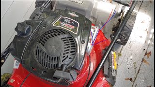 When and How to Change Oil on a Snapper Self Propelled Lawnmower and random vacuum talk