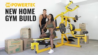 New Home Move - The Perfect Garage Gym: Powertec Workbench Multisystem - 3 Station Multigym