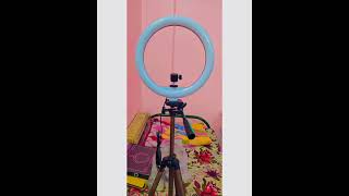 Hemrex 10inch Ring Light from Flipkart only Rs 382.Affordable for beginners 😊.For YouTube and Reels.