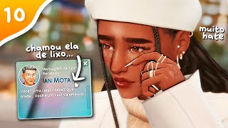 ela está recebendo muito HATE PESADO depois que o CELULAR dela VAZOU 🙁 l The Sims 4 Da Lama a Fama