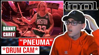 Air-Drummer REACTS To - DANNY CAREY "PNEUMA" By TOOL (DRUM CAM)