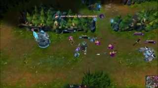 League Of Legends - Tristana Jump Over Wall Bug