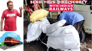 Ultimate Guide: Transporting Bike or Scooty with Indian Railways | Step-by-Step Tutorial #bikeparcel