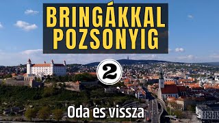 Bringákkal Pozsonyig 2. rész | Pozsonyi Kerékpártúra a Duna mentén | Kerékpáros útifilm