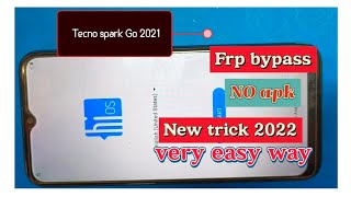 Tecno spark Go 2021 (KE5) frp bypass very easy