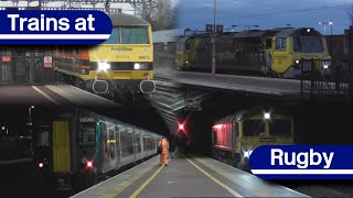 Trains at Rugby, WCML | 03/02/2022