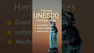 Famous UNESCO World Heritage Sites 💯💯🕳️ #shorts #unesco