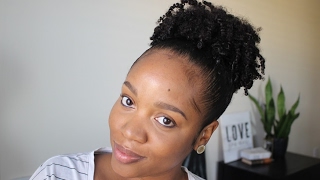 Did you say High Puff? Here’s a Tutorial for Natural Hair