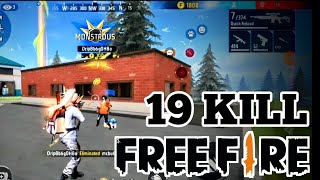 FREEFIRE Solo vs Squad Mp40 19 Kills Total Op - Garena free fire || PK GAMERS #freefire