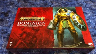 ASMR Dominion Age of Sigmar 3rd Edition Unboxing + Extras (Failed Binaural - oops!)