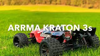 3.8 BADLAND’S On The ARRMA KRATON. 3s, ROBINSON RACING 16t Pinion.