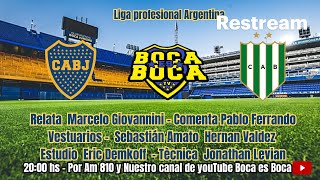 Boca vs Banfield - Liga profesional argentina