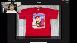 How to Sell Vintage T Shirts on eBay - On Mobile App - Photographing and Listing