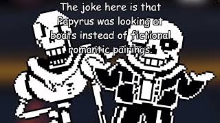 Kris Reacts to Saying a LOT of Things as Papyrus