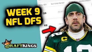 WEEK 9 NFL DRAFTKINGS PICKS