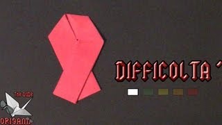 [ORIGAMI ITA] Fiocco || Origami Per Decorazioni