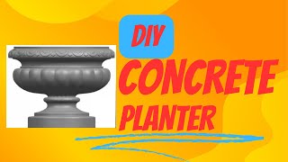 DIY Concrete Planter