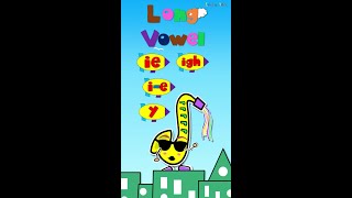 Long Vowel 'ie', 'igh', 'i-e', 'y' / Phonics Song / #Shorts