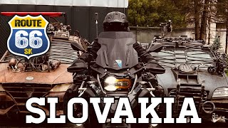 |Ep.2| Balkan tour - Route 66 in Slovakia? - it's not America, but the mountains began to appear.