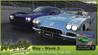 American Sunday Cup 600 I Weekly Challenges I May - Week 2 I Gran Turismo 7