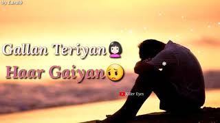 Very Sad Whatsapp Status || New Punjabi Whatsapp Status || New Punjabi Song