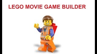 LEGO Movie Game Builder Live Stream