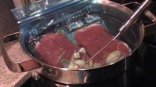 Rumpsteak zubereiten (sous vide) - Milbergs Kochzeit