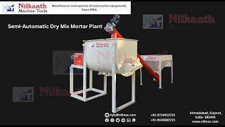 TILE ADHESVIE MAKING MACHINE | READY MIX PLASTER MAKING MACHINE |