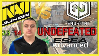 POV NAVI makazze vs EndPoint CEX SEMI-FINAL | RANK 1 | ESEA Advanced Playoffs | dust2 | 23/14 |