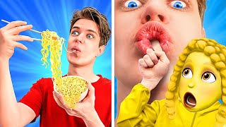 Healthy FOOD Vs BAD Food! 100+ If Food were People Funny Situations