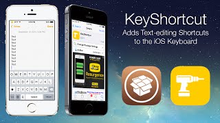 KeyShortcut: Adds Text editing Shortcuts to the iOS Keyboard