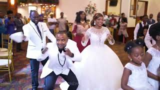 This Entrance dance is so dope!😍Part 2/ African wedding/Congolese wedding /wedding entrance dance