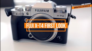 Fujifilm X-T4 first look