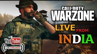 CALL OF DUTY WARZONE LIVE || INDIA