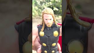 Superhero THOR defeats VENOM to rescue HULK's family | MARVEL TOYS #short