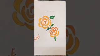 Amazing Flower Painting🌺🌸 Drawing #paintellectualpriya # short#atifa art