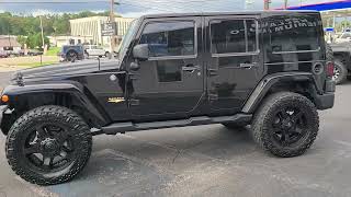 2013 Jeep Wrangler Unlimited SAHARA STK#1414