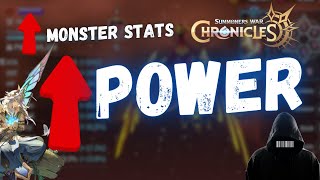 10 WAYS to RAISE your MONSTERS POWER LEVEL and STATS! - Summoners War Chronicles