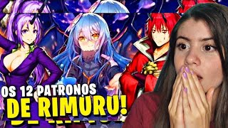 REACT - TENSEI SHITARA SLIME DATTA KEN: OS 12 PATRONOS DE RIMURU | TUDO SOBRE E CURIOSIODADES