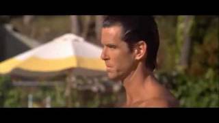 Slicked Back Hair - Pierce Brosnan