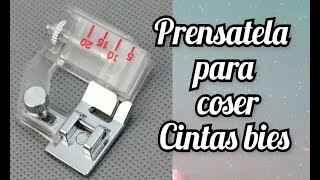 PRENSATELAS PARA CINTAS BIES/CÓMO SE PONE Y CÓMO FUNCIONA