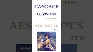 genshin characters as aesthetic photos! pt54 - candace #genshin #genshinimpact