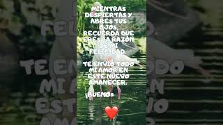 Buenos días mi amor, mi cielo😀, deseo para ti un hermoso día. Dios te bendiga 😇 mi ángel.