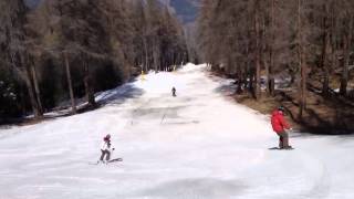 Snowboarding in Sestriere